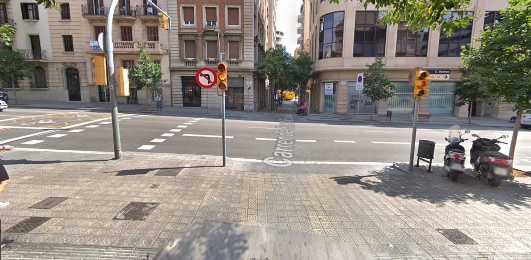 Accident moto sant eusebi amb balmes